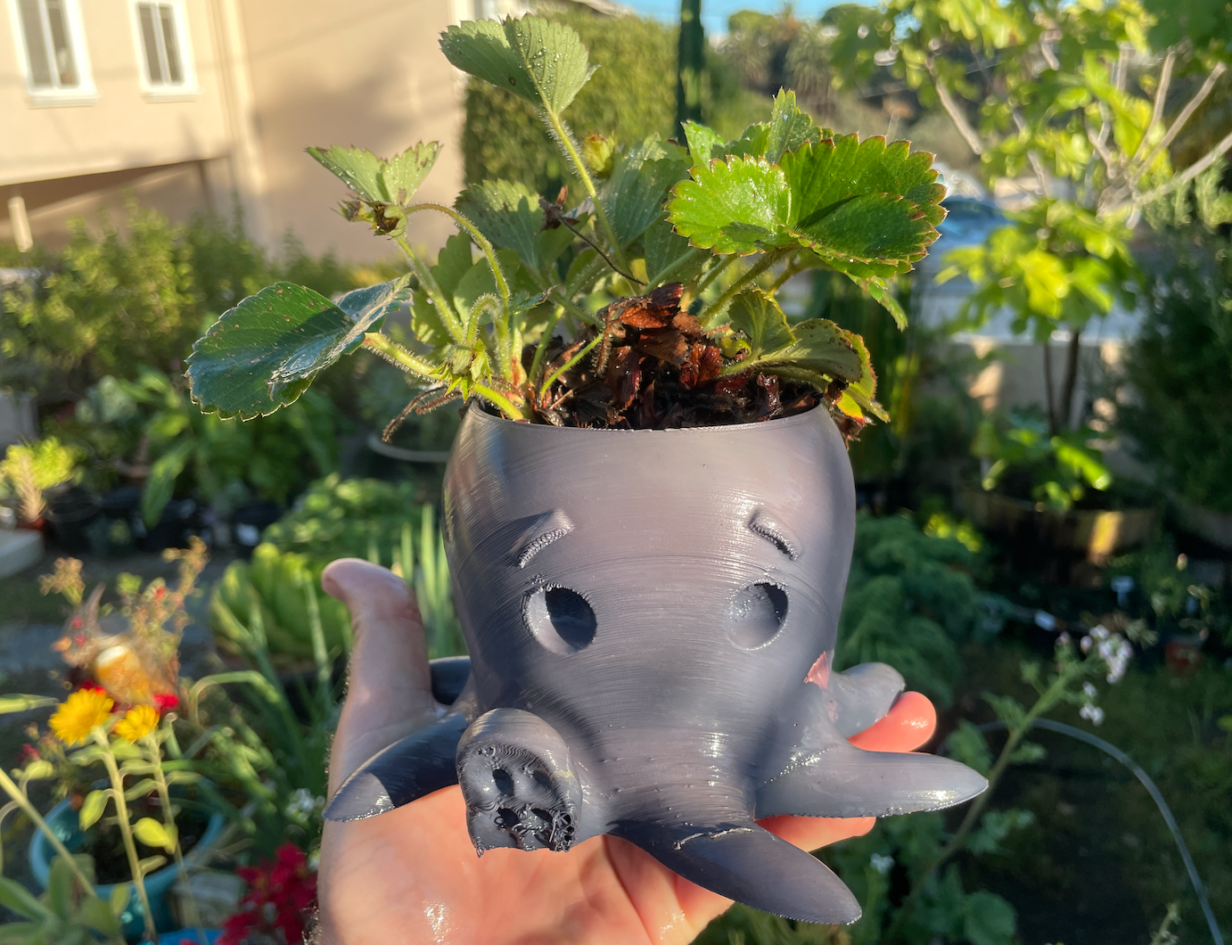 octopus planter 3d print